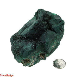 Malachite Botryoidal Crystal #4 - 300g to 400g    from The Rock Space