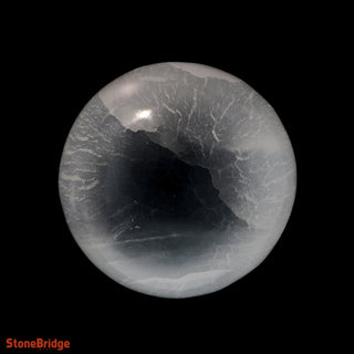 Selenite Sphere - Medium #1 - 2 3/4" from The Rock Space