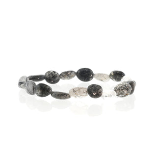 Tourmalinated Quartz Tumbled Bracelets    from The Rock Space