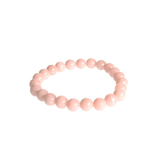 Opal Bead Bracelet 8mm Pink from The Rock Space