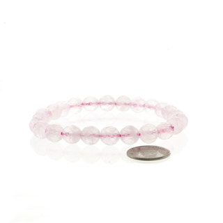 Rose Quartz Bead Bracelet