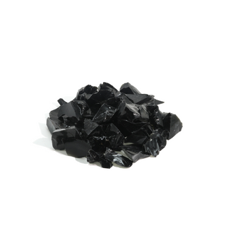 Obsidian Black Chips - 500g from The Rock Space