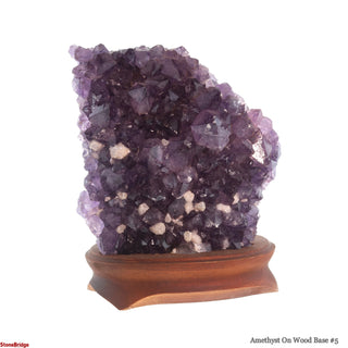 Amethyst On Wood Base #5    from The Rock Space