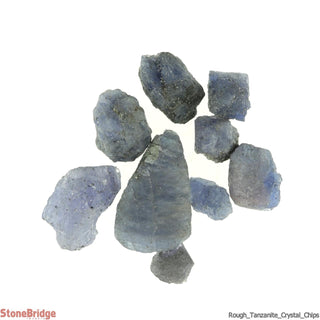 Tanzanite Chips - 1/4" to 3/4" - 20g bag from The Rock Space