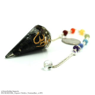 Orgone Black Tourmaline Pendulum    from The Rock Space