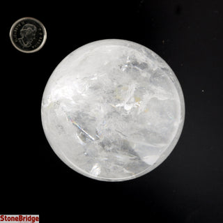 Clear Quartz A Sphere - Small #3 - 2 1/4"    from The Rock Space