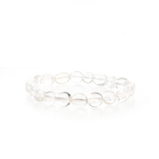 Clear Quartz Tumbled Bracelets from The Rock Space