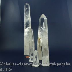 Clear Quartz Crystal Obelisk #3 - 4" to 5"    from The Rock Space