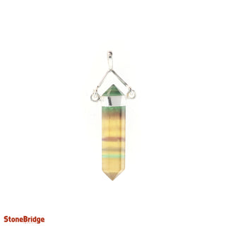 Fluorite Yellow Double Terminated Swivel Pendant    from The Rock Space