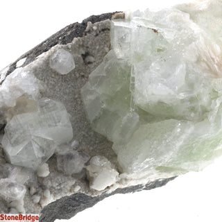 Zeolite on Basalt Cluster - STILBITE U#44    from The Rock Space