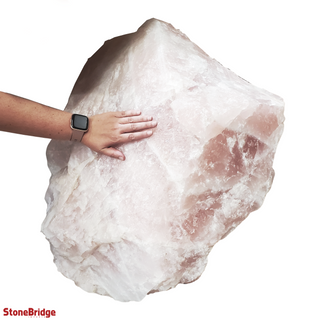 Rose Quartz Boulder U#9 - 79lbs    from The Rock Space