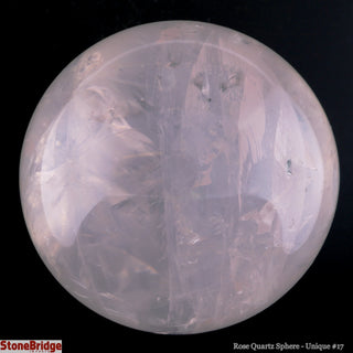 Rose Quartz Sphere U#17 - 3"    from The Rock Space