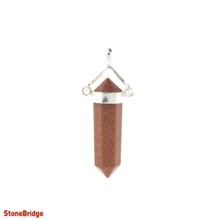 Goldstone Double Terminated Swivel Pendant    from The Rock Space