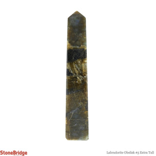 Labradorite Obelisk #5 Extra Tall - 150g to 249.9g    from The Rock Space