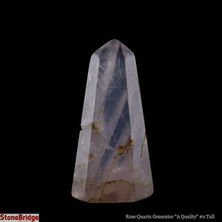 Rose Quartz A Generator #0 Tall - 7g to 15g    from The Rock Space