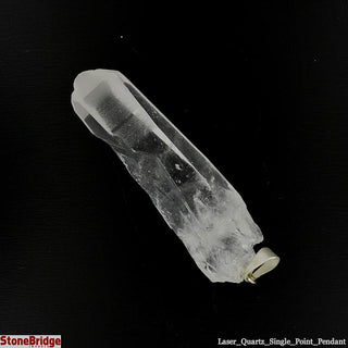 Laser Quartz Point Pendants