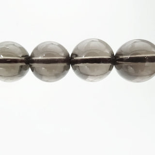 Smoky Quartz - Round Strand 15" - 4mm    from The Rock Space