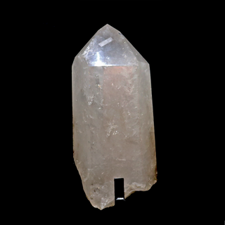 Clear Quartz Point on Iron Stand U#7 - 55 3/4"