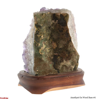 Amethyst On Wood Base #6    from The Rock Space