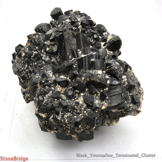 Black Tourmaline Cluster U#1    from Stonebridge Imports