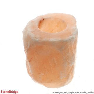 Himalayan Salt Candle Holders - ONE Hole    from The Rock Space