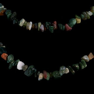 Agate India Chip Strands - 5mm to 8mm    from Stonebridge Imports