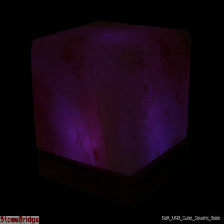 USB Salt Lamp - Cube    from The Rock Space