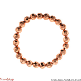 Hematite Electroplated Bead Bracelet    from Stonebridge Imports