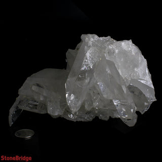 Clear Quartz E Cluster U#115 from The Rock Space