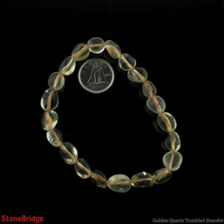 Lemon Quartz Tumbled Bracelets    from The Rock Space