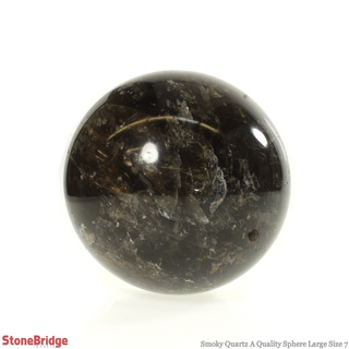 Smoky Quartz A Sphere - Large #7 - 3 1/2"    from The Rock Space
