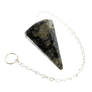 Rhyolite Pendulum 6 Facets & Ring