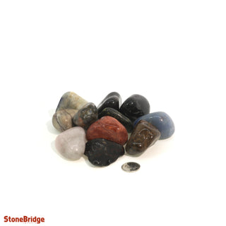 Mixed Tumbled Stones (CONTAINS DYED AGATE) from The Rock Space