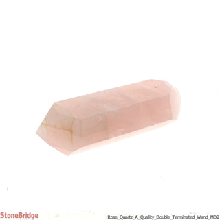 Rose Quartz A Double Terminated Massage Wand - Medium #1 - 2" to 3"    from The Rock Space