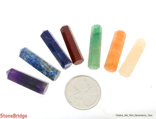 Chakra Mini Generators - 7 Piece Set - 1.5"    from The Rock Space