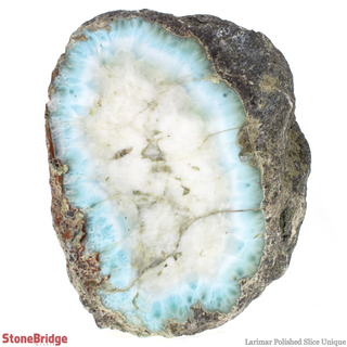 Larimar Polished Slice Unique    from The Rock Space