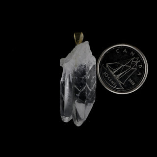 Clear Quartz Twin Point Pendant    from The Rock Space