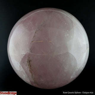 Rose Quartz Sphere U#22 - 4 1/4"    from The Rock Space