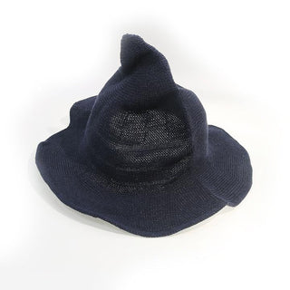 Modern Knit Wool Witch Hat Blue   from The Rock Space