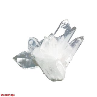 Lemurian Quartz Cluster U#3 - Super Clear - 19lb - 12" from The Rock Space