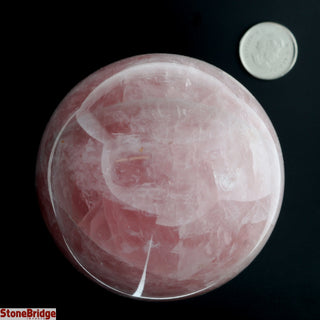 Rose Quartz A Sphere - Medium #2 - 2 3/4"    from The Rock Space