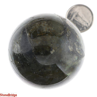 Labradorite E Sphere - Extra Small #2 - 1 3/4"    from The Rock Space