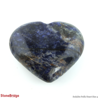 Sodalite Heart #4 - 1 3/4" to 2 3/4"    from The Rock Space