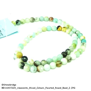 Multi-Colour Amazonite Bead Strand