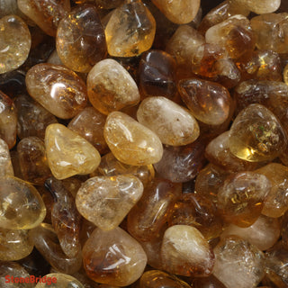 Citrine E Tumbled Stones Mini   from The Rock Space