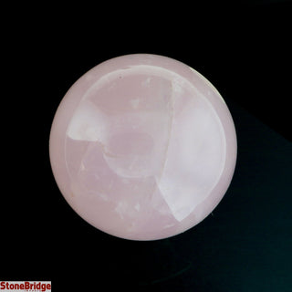 Rose Quartz A Sphere - Extra Small #1 - 1 1/2"    from The Rock Space