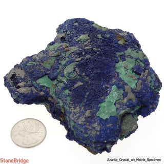 Azurite Crystal On Matrix #4 - 300g to 400g    from The Rock Space