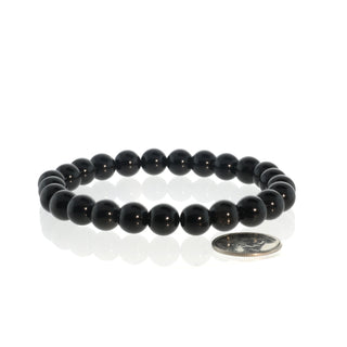 Obsidian Bead Bracelet from The Rock Space