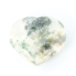 Tree Agate Heart #4 - 1 3/4" to 2 3/4"    from The Rock Space