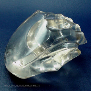 Clear Quartz Carving Hand & Sphere U#4    from The Rock Space